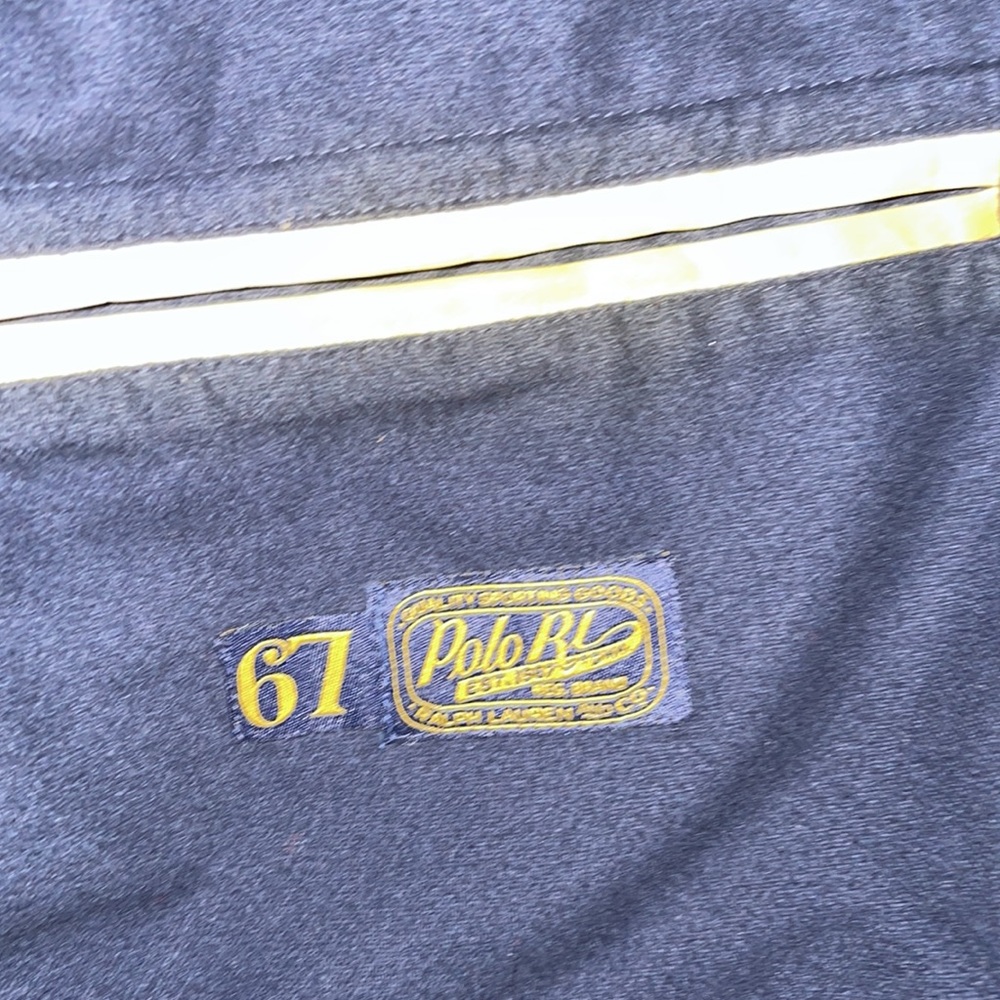Vintage leather Varsity Jacket ( Polo Ralph Lauren ) - Picture 3 of 5
